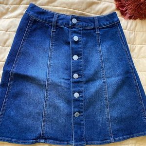 Denim skirt